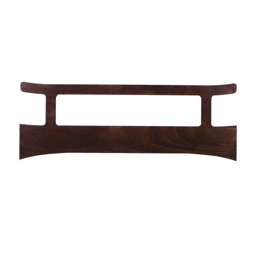 Lit junior Leander avec barrière de sécurité - Noyer